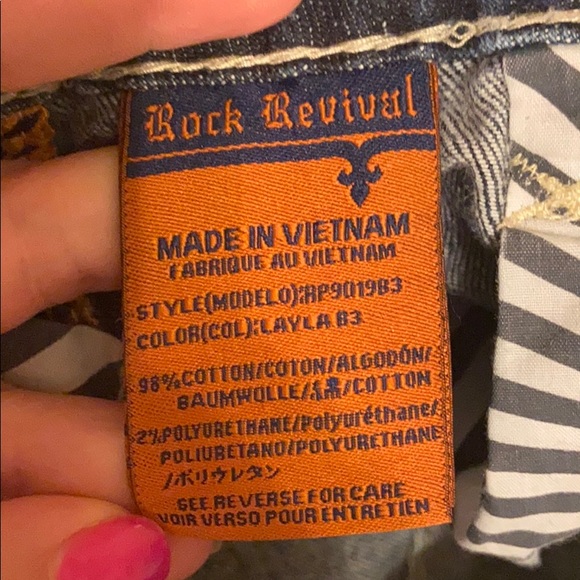 🛑SOLD🛑Rock Revival Jeans size 28 - Picture 6 of 8